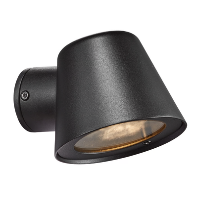 Applique murale Norik GU10 - IP54, noir, extérieur, sans source lumineuse