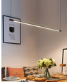 86cm suspension table à manger dimmable - Noire, 11W LED, câbles inclus