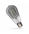 Ampoule LED E27 2,5W ST65 - Modernshine ampoule décorative, verre ambré