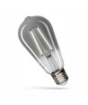 Ampoule LED E27 2,5W ST65 - Modernshine ampoule décorative, verre ambré