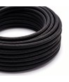 Câble textile 5m 2x0,75 mm² - 230V, noir
