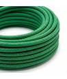 Câble textile 5m 2x0,75 mm² - 230V, vert foncé