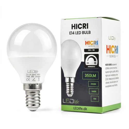 Ampoule E14 5W dimmable HiCri - RA98