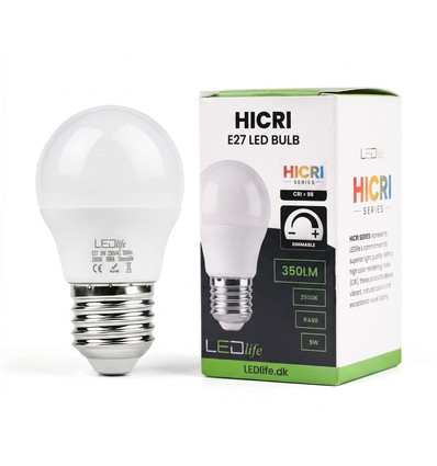 Ampoule E27 5W dimmable HiCri - RA98