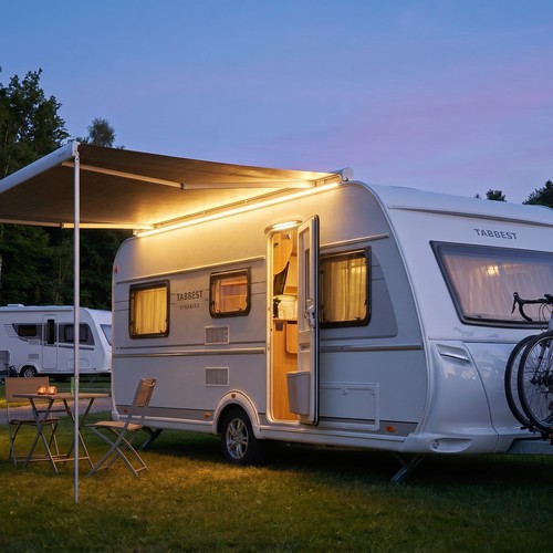 Ruban LED 6m pour caravane, camping-car, auvent - Strip 12V, IP68 étanche, 7,5W/m