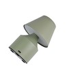 Lampe de table LED rechargeable - Vert, tactile dimmable, 3en1, IP20