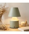 Lampe de table LED rechargeable - Vert, tactile dimmable, 3en1, IP20
