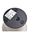 Lampe de table LED rechargeable - Crème, tactile dimmable, 3-en-1, IP20