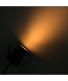 Downlight sauna noir - 24V DC, RA93, 1,1W, câble 3m, Trou: Ø3 cm, Dim: Ø3,5 cm