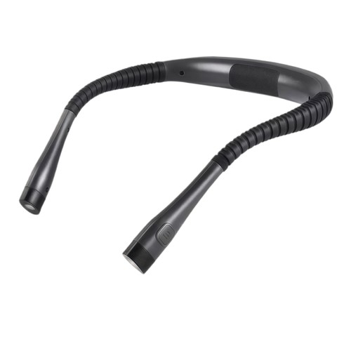 Lampe de lecture de cou - Noir, 3-en-1 couleur, IP54