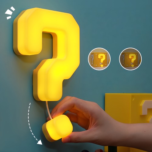 Veilleuse point d'interrogation - Dimmable, IP20 intérieur