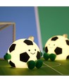 Veilleuse Football MOCHI en silicone souple - rechargeable, changement de couleur + blanc chaud