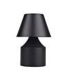 Lampe de table LED rechargeable - Noir, tactile dimmable, 3en1, IP20
