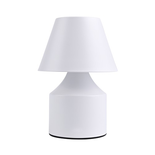 Lampe de table LED rechargeable - Blanc, tactile dimmable, 3en1, IP20