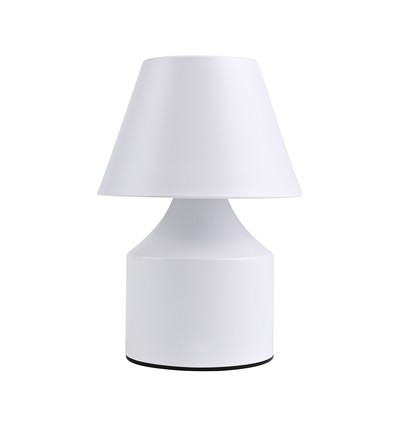 Lampe de table LED rechargeable - Blanc, tactile dimmable, 3en1, IP20