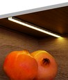 Profilé alu 1m BEGTON12 J/S - Anodisé noir, montage en applique, rail LED