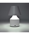 Lampe de table LED rechargeable - Blanc, tactile dimmable, 3en1, IP20