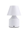 Lampe de table LED rechargeable - Blanc, tactile dimmable, 3en1, IP20