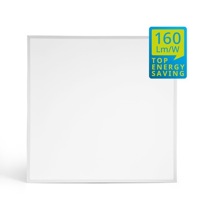 Dalle LED encastrable 36W - CCT, 3000K/4000K/6000K, bord blanc