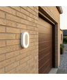 Applique murale LED ovale - 11W, IP65, IK07, 5000K, blanc