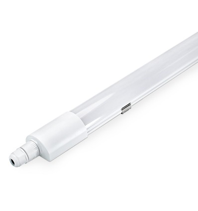 Réglette slim 120cm RA93 câblage traversant - 36W, 120lm/W, IP65