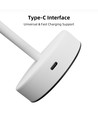 Lampe de table LED rechargeable Intérieur/Extérieur - Blanc, tactile dimmable, 3-en-1, IP20