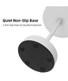 Lampe de table LED rechargeable Intérieur/Extérieur - Blanc, tactile dimmable, 3-en-1, IP20