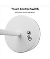 Lampe de table LED rechargeable Intérieur/Extérieur - Blanc, tactile dimmable, 3-en-1, IP20