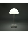Lampe de table LED rechargeable Intérieur/Extérieur - Blanc, tactile dimmable, 3-en-1, IP20