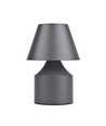 Lampe de table LED rechargeable - Gris, tactile dimmable, 3en1, IP20
