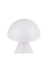 Lampe de table LED rechargeable - Blanc, Ø15cm, H22cm, tactile dimmable, 3en1, IP20