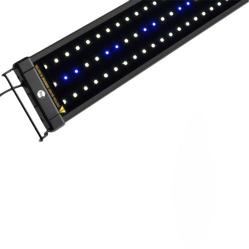 Luminaire pour aquarium 30-50 cm - LED 6W, blanc/bleu, réglable
