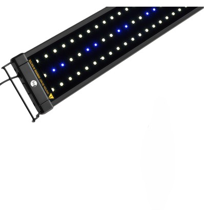 Luminaire pour aquarium 30-50 cm - LED 6W, blanc/bleu, réglable
