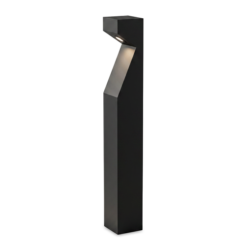 Lampe de jardin Z noire - 10W, 80 cm, IP65 extérieur, source incl.