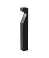 Lampe de jardin Z noire - 10W, 80 cm, IP65 extérieur, source incl.