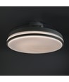 Plafonnier LED 60W avec ventilateur - CCT, blanc, télécommande incluse