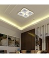 Plafonnier LED 70W dimmable - CCT 3-en-1, blanc, avec télécommande, luminaire décoratif