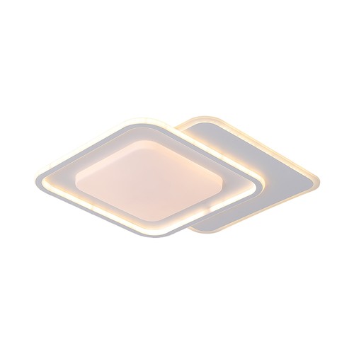 Plafonnier LED V-Tac 60W - CCT 3-en-1, dimmable, blanc, avec télécommande