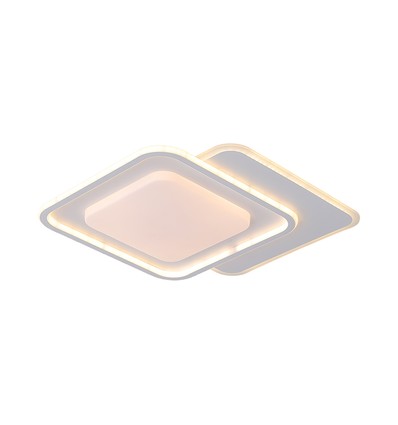 Plafonnier LED V-Tac 60W - CCT 3-en-1, dimmable, blanc, avec télécommande