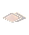 Plafonnier LED V-Tac 60W - CCT 3-en-1, dimmable, blanc, avec télécommande