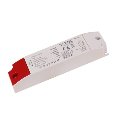Alimentation LED 36W 12V DC - 3A, IP44 pour zones humides