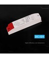 Alimentation LED 36W 12V DC - 3A, IP44 pour zones humides