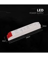 Alimentation LED 100W 12V DC - 8.3A, IP44 pour zones humides