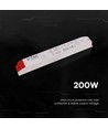 Alimentation LED 200W 12V DC - 16.5A, IP44 pour zones humides