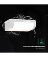 Applique murale LED V-Tac 10W - Blanc, IP65, puce Cree, 3000K, garantie 6 ans
