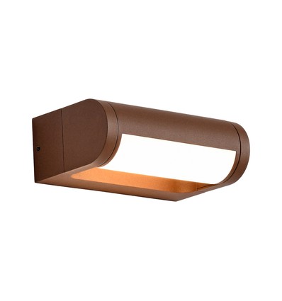 Applique LED V-Tac 10W réglable - IP65, couleur corten, puce Cree, 3000K, 6 ans de garantie