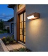 Applique LED V-Tac 10W réglable - IP65, couleur corten, puce Cree, 3000K, 6 ans de garantie