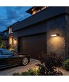 Applique LED V-Tac 10W réglable - IP65, couleur corten, puce Cree, 3000K, 6 ans de garantie