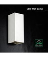 Applique murale LED 10W - CCT 3-en-1, IP65, blanc, éclairage haut/bas