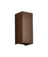 Applique LED 10W - CCT 3-en-1, Acier couleur corten, IP65, Faisceau Haut/Bas